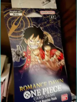 One Piece Op01 Romance Dawn Pre Errata Original Release First Wave Sleeved... - Image 3