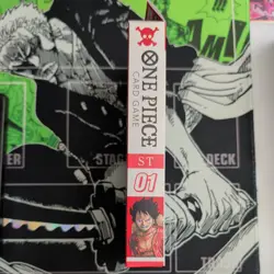 One Piece TCG Luffy Red Straw Hat Crew Starter Deck ST-01 English New And Sealed - Image 2