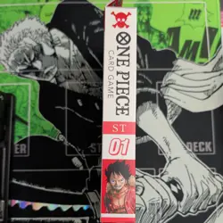 One Piece TCG Luffy Red Straw Hat Crew Starter Deck ST-01 English New And Sealed - Image 4