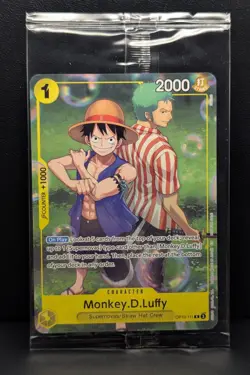Monkey D. Luffy OP10-111 Promo Luffy Deck Learn Together Sealed (Set Sail Event) - Image 1