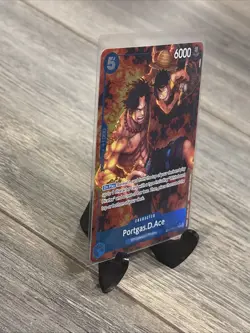 Portgas D Ace OP08-052 Treasure Rare(TR) Royal Blood One Piece Card Game - Image 2