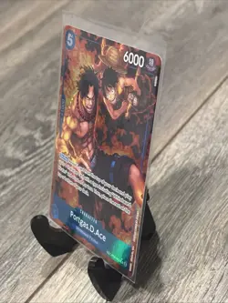 Portgas D Ace OP08-052 Treasure Rare(TR) Royal Blood One Piece Card Game - Image 3