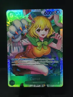 One Piece Carrot OP08-023 Super Rare Two Legends Near Mint English - Image 1