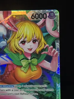 One Piece Carrot OP08-023 Super Rare Two Legends Near Mint English - Image 3