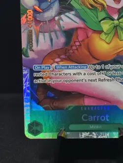 One Piece Carrot OP08-023 Super Rare Two Legends Near Mint English - Image 5