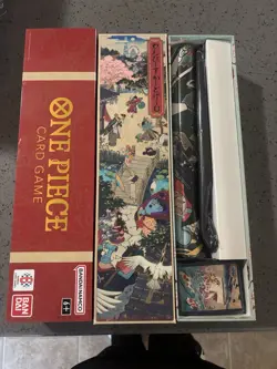 One Piece 1st Anniversary Set English Version No Cards, Inc Playmat & Sleeves - Image 2