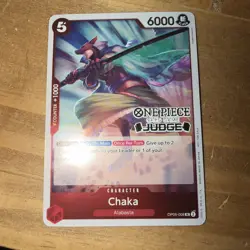 Chaka Tournament Promo Foil Stamped Judge Pack Vol. 4 One Piece OP05-008 - Image 1