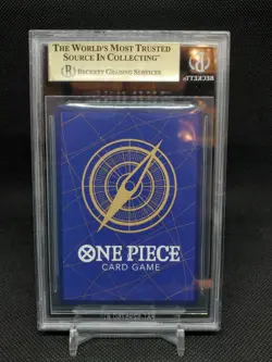 Newgate Edward OP02-004 SR SP Kingdom of Conspiracies Japanese One Piece BGS 10 - Image 2
