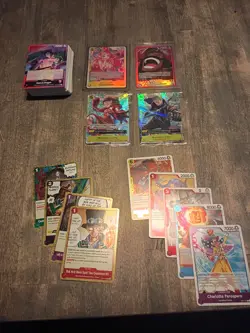 one piece lot, couple promos and rares - Image 1