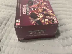 One Piece OP-11 A Fist of Divine Speed English Sealed Booster Box Small Dent - Image 2
