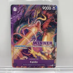 One Piece TCG Kaido P-010 (Winner Pack Vol. 1) NM English Non Holo - Image 1