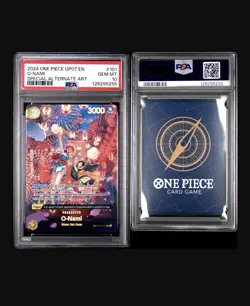 O-NAMI SPECI4L ALT ART ONE PIECE OP07-500 YEARS IN THE FUTURE 2024 101 PSA 10 - Image 1