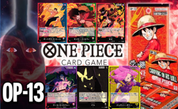 OP13 - Carrying on His Will (Japanese) One Piece TCG - Pick Your Own Leader Card - Image 1