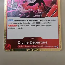 One Piece Divine Departure Card Rare OP10-019 Royal Blood NM FOIL TCG CCG - Image 5