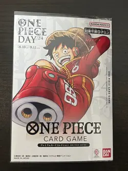 One Piece Card Game Premium Card Collection Day 24 Luffy Promo Japan Sealed - Image 1