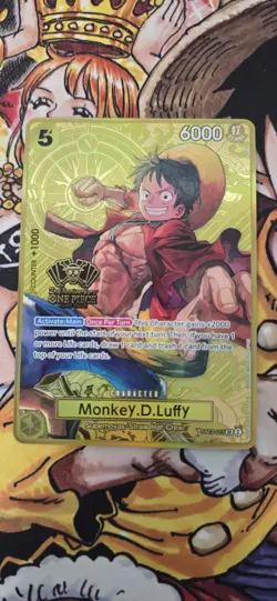 Monkey D Luffy St13-015 Promo 2nd Anniversary One Piece Card Game English Foil - Image 1
