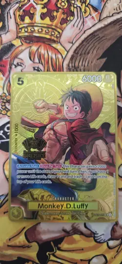 Monkey D Luffy St13-015 Promo 2nd Anniversary One Piece Card Game English Foil - Image 4