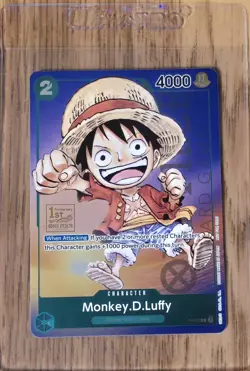 Monkey.D.Luffy 1st Anniversary Tournament P-037 One Piece Promo Stamped Foil - Image 1