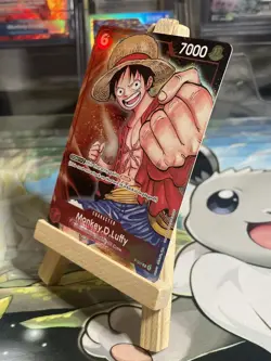 One Piece Premium Card Collection Bandai Games Fest 23-24 Monkey.D.Luffy P-001 - Image 2