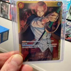 Shanks OP01-120 SEC - One Piece TCG - English Near-Mint Secret Rare Foil - Image 2