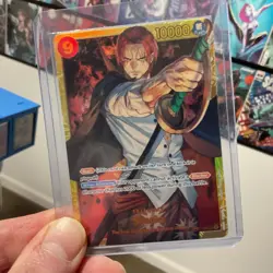 Shanks OP01-120 SEC - One Piece TCG - English Near-Mint Secret Rare Foil - Image 3