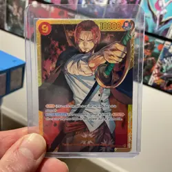 Shanks OP01-120 SEC - One Piece TCG - English Near-Mint Secret Rare Foil - Image 4