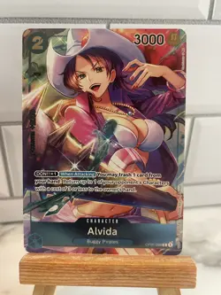OP01-064 Alvida (Box Topper) Common Alternative Art English One Piece TCG Card - Image 1