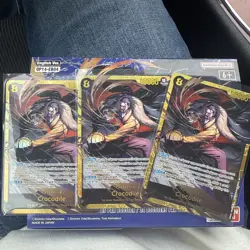One Piece TCG- Crocodile - Op14-120 The Azure Sea's Seven SEC RARE - Image 1