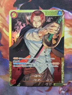 Shanks OP01-120 SEC - One Piece TCG - English Secret Rare Foil - Image 1
