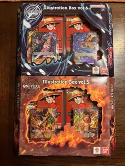 Bandai Namco One Piece Card Game Illustration Box vol.5 & vol.6 Booster English - Image 2