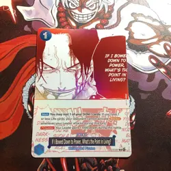 If I Bowed Down To Power, What’s The Point In LivingU OP13-057 Promo - Image 1