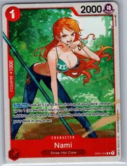 Nami - (Ultra Deck: The Three Captains) OP01-016 SR - One Piece Card - NM - Image 1