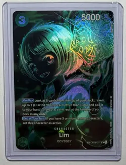 LIM SP OP09-037 Legacy of the Master Foil Parallel NM+ Condition - Image 1
