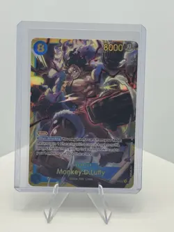 Monkey D. Luffy OP11-118 SEC A Fist of Divine Speed ONE PIECE TCG English! NM - Image 1