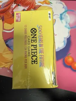 One Piece TCG Op-07 Sealed Booster Box - Small Damage To Box - - Image 2
