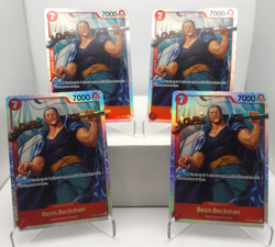 Benn Beckman Playset - OP09-009 x4 - PRB02 Reprint - One Piece TCG - English - Image 1