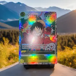OP07-109 Monkey.D.Luffy Super Rare SR One Piece TCG - Image 1