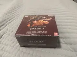 One Piece OP-02 Paramount War Booster Box English Sealed New Small Dent - Image 1
