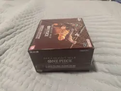 One Piece OP-02 Paramount War Booster Box English Sealed New Small Dent - Image 2