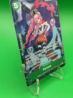 One Piece Perona (033) (Alternate Art) The Azure Sea’s Seven OP14-EB04 LP - Image 3
