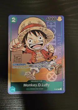 Monkey.D.Luffy (037) (1st Anniversary Tournament) P-037 One Piece Promotion... - Image 1