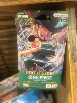 One Piece OP-12 Legacy of the Master Sleeved Booster Packs English TCG - Image 1