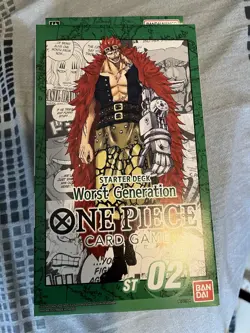 One Piece TCG Worst Generation Starter Deck ST-02 English - Image 1