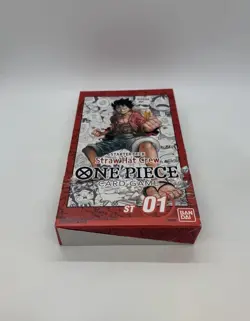 One Piece TCG Factory Sealed Starter Deck ST-01 Straw Hat Crew English Edition - Image 5