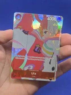 One Piece 2023 Gift Collection Promotion Card OP-PR Uta OP01-005 NM - Image 2