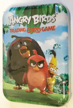 Angry Birds 2 Trading Card Game Mini Tin Box 5 Bustine + 2 Limited Cards - Image 1