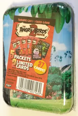Angry Birds 2 Trading Card Game Mini Tin Box 5 Bustine + 2 Limited Cards - Image 2