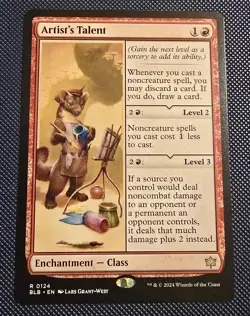 Artist's Talent #124 (NM) Bloomburrow BLB Magic MTG - Image 1