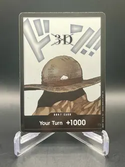 Special DON!! Card 3D DP-08 One Piece Legacy of the Master Promo Foil NM English - Image 1