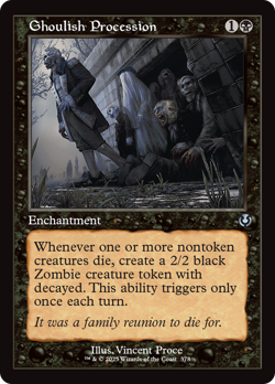 Ghoulish Procession (Retro Frame) [Innistrad Remastered] - Image 1